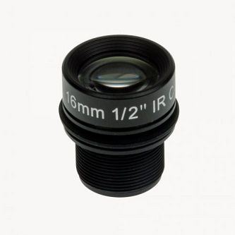 Axis Communications Accessory lens 16 mm, F1.8 with M12